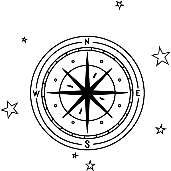 Compass doodle